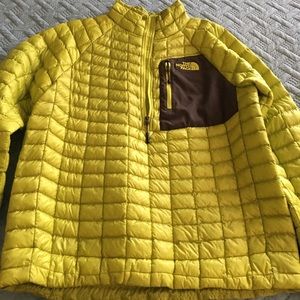 North Face lime jacket